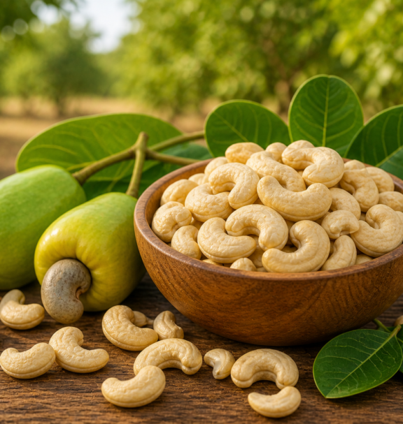 Carefully sourced cashews with rich taste, premium quality, and hygienic packaging.