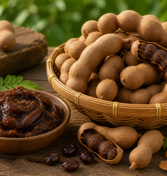 Naturally harvested tamarind with authentic flavor and export-grade processing.