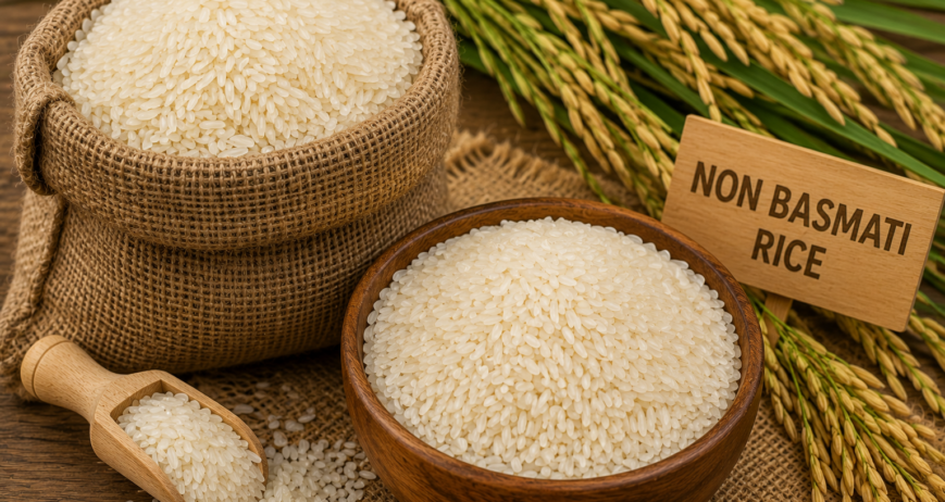 Carefully processed non-basmati rice varieties offering excellent taste, purity, and consistent quality.