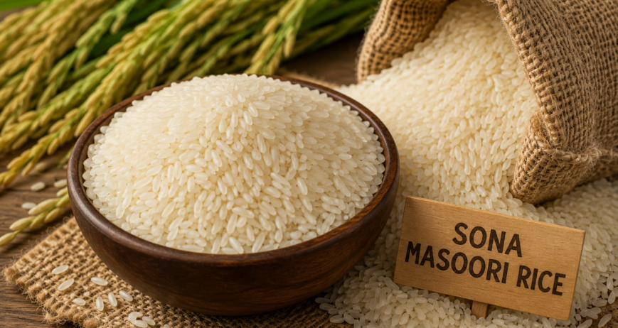 Lightweight and aromatic rice variety widely preferred for daily cooking and international markets.