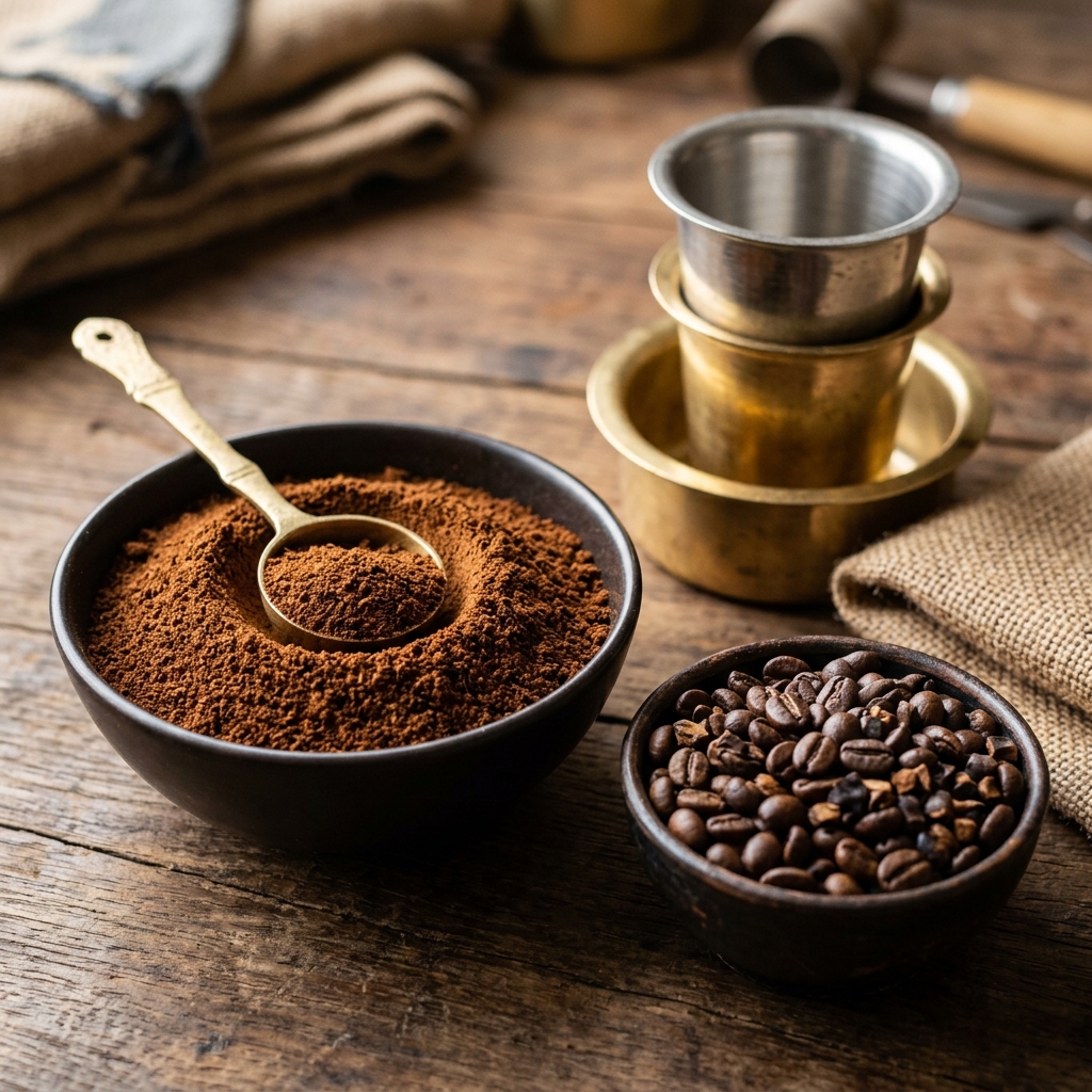 Filter coffee blend