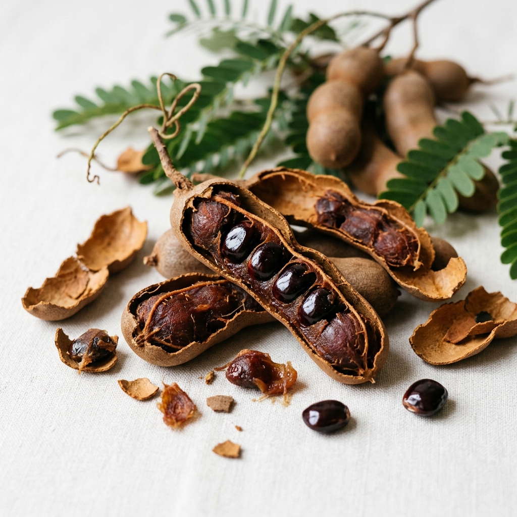 Tamarind with seeds